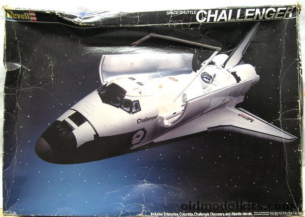 Revell 1/72 Space Shuttle Challenger / Atlantis / Enterprise / Discovery / Columbia - With Tile Detail, 4734 plastic model kit